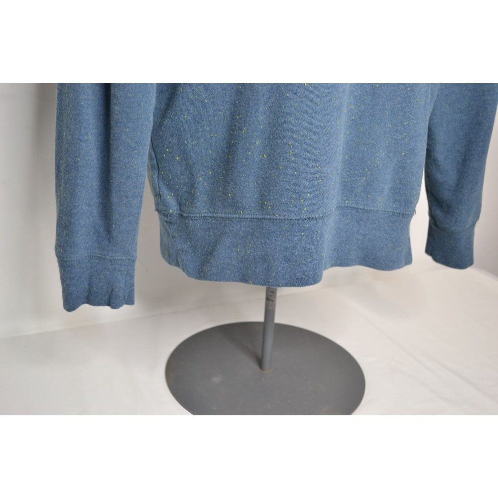 Mossimo Men's Large Blue Graphic Print Long Sleeve Lightweight Sweatshirt - Picture 8 of 11